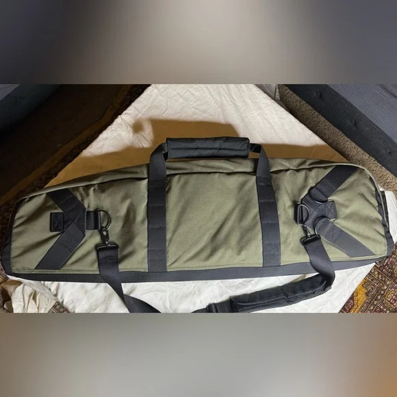 NWOT HOGUE - Medium Double Rifle Bag (OD Green); 40” length